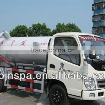 foton 3000L sewage suction tanker truck,sewage disposal trucks for sale