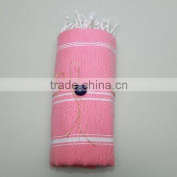 Custom Design 100% Cotton Material 70*150cm Softtextile Fouta Towel for Beach photo-5