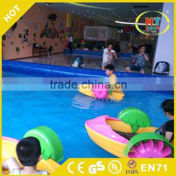 Swimming Pool Use One Person Aqua Paddle Boat for Factory Direct Sale photo-5