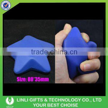 Star Shaped PU Rubber Ball Toy