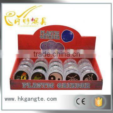 New design Colorful Herb Grinder GT05017 3layers best price factory oem