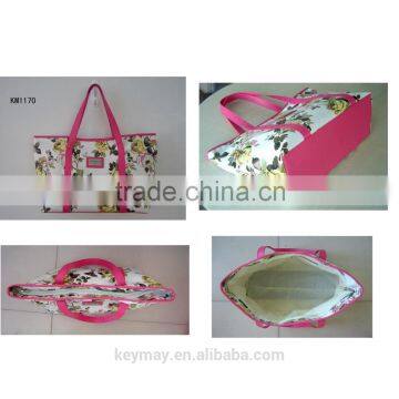 2015 China wholesale OEM women fashion design tote bag