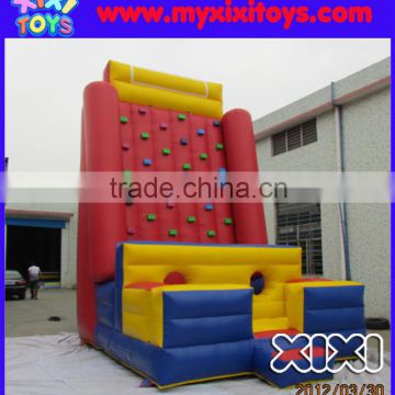 XIXI Outdoor Giant Cheap Inflatable Climbing Wall Sport Games