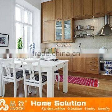 High quality solid wood customized kitchen cabinet