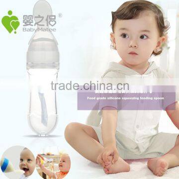 Babymatee 100% Food Grade Silicone Baby Feeder Feeding Bottle Baby photo-2