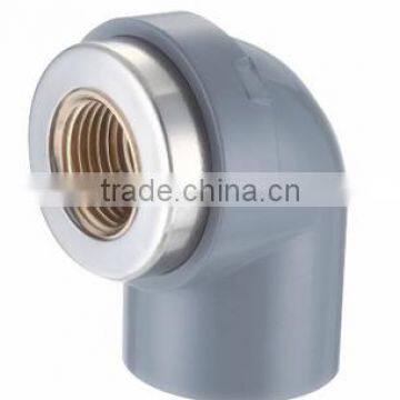 Factory/Low price ASTM Schedule 80 PVC Pipe fittings COPPER FEMALE ELBOW