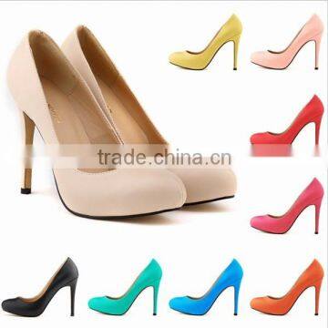 Big size popular dress and drance shoe for lady ladies high heel shoes