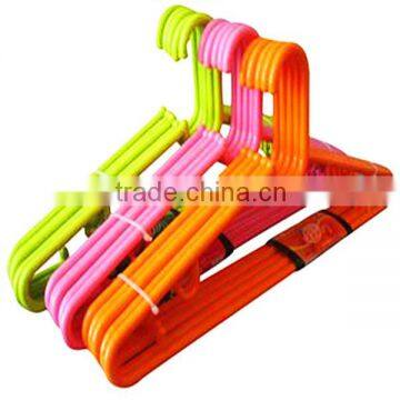 colorful plastic hanger