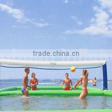 2016 inflatable water volleyball court/ inflatable volleyball games