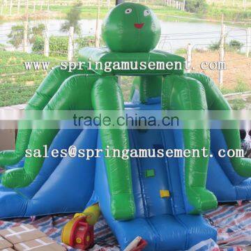 Top sale Octopus classical inflatable jumper and slide combo castle for kids SP-CM033