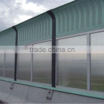 Guangzhou Impact-Resistenc Highway,Speedway Metal Noise Barrier Panel