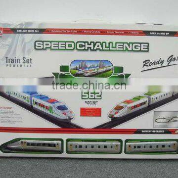 electric Rail trains light music