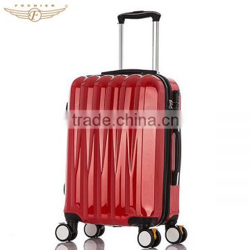 Custom Universal Wheel Travel Trolley ABS PC Hard Shell Luggage Bag