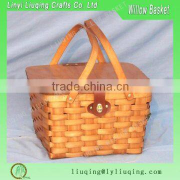 Willow Picnic Basket Empty Wicker Picnic Basket Easter Basket