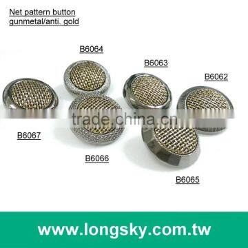 (#B6066/15mm, 21mm) 2 Pieces Combined Button for Authum Fashion Clothing photo-2