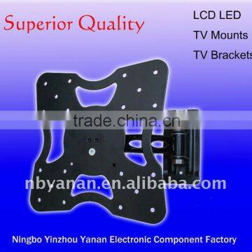 Multi-functional swivel/tilt LCD tv bracket single arm