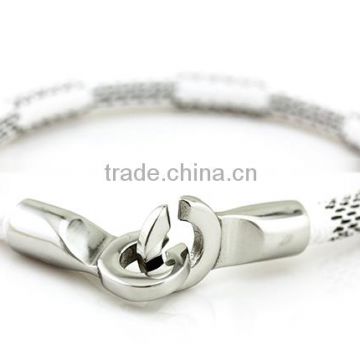 2016 metal stainless steel rope lobster clasp bracelet jewelry tai jewelry bracelets