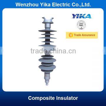 Wenzhou Yika IEC 33KV Pin Type Polymer Insulator 33KV Silicon Line Post Insulator