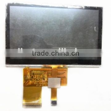 4.3"Sunlight readable/High brightness Panel with Projected Capacitive touch Panel/CTP