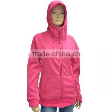 Machine washable battery operated women heated jacket with hood