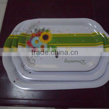 Imitate Ceramic,Plastic Tray