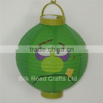 Factory wholesale custom printing Chinese lantern with LED battery