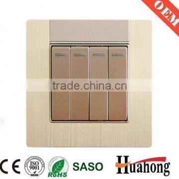 High quality Aluminium wall light switch