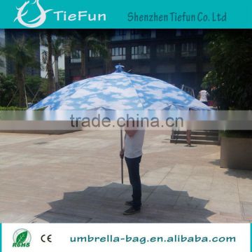 Maple leaves commercial outdoor umbrellas printed outdoor umbrella