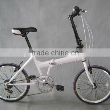 20" Steel 6 Speed Folding Bike