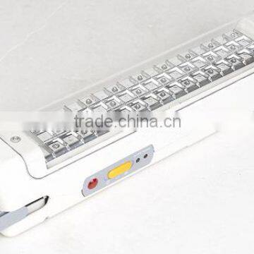 Wholesale 2 * 8w fluorescent tubes emergency lights portable rechargeable double gear SD-886