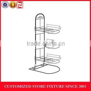 Durable metal wire hat display rack