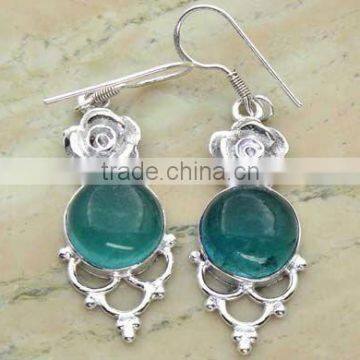 925 sterling silver APATITE wholesale EARRINGS ,925 silver jewellery,925 sterling silver fashion jewelry,