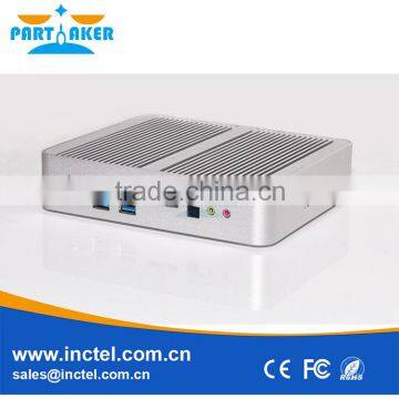2015 Hot Selling Mini PC+Power Supply Virtualization Fanless Mini Pc