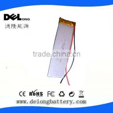 3.7v 3000mah lithium polymer rechargeable battery