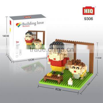 HIQ plastic DIY education puzzle Diamond building block