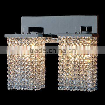 Crystal decorative wall mounting light