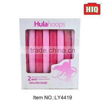 High Quality plastic fitness hula hoop hoola hoop for children