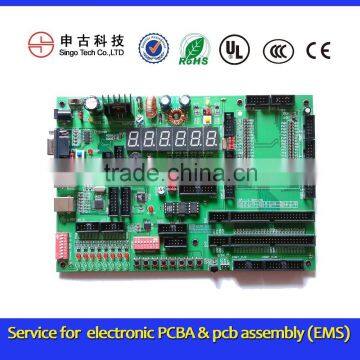 LED rigid flexible strip pcb board(OEM SMT PCB assembly)