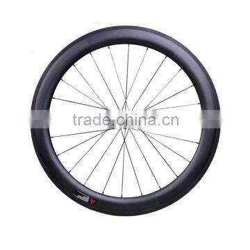 New Arrival Carbon Bicycle Clincher RimCarbon Aero Road Bike 60C Clincher Wheelset 60mm Clincher 60mm Stiffness Road Racing photo-5