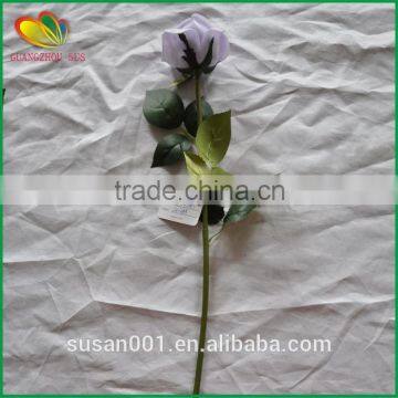 Artificial single rose flower fake PU flower artificial flowers rose for wedding decoration                        
                                                                                Supplier's Choice