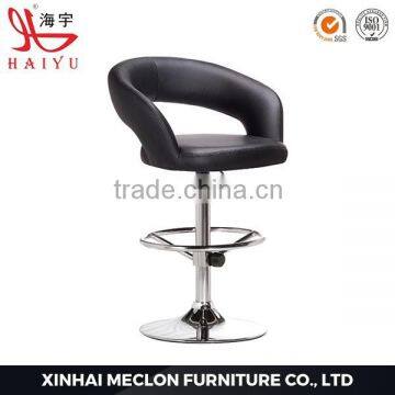 8005 Furniture relax tall bar leather bar chair