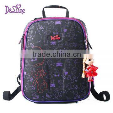 New style kids beautiful school bags for girls school backpack