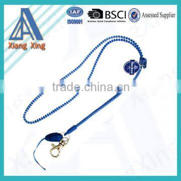 Yiwu Wholesale Promotional Fashionable Design Souvenir Zipper Lanyard