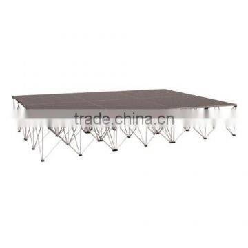 RPStage 4'x4'x8" Carpeted Portable Stage,aluminum Stage,outdoor Concert Stage Sale photo-2