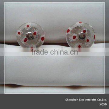 2012 Fashion Crystal Cufflinks X056