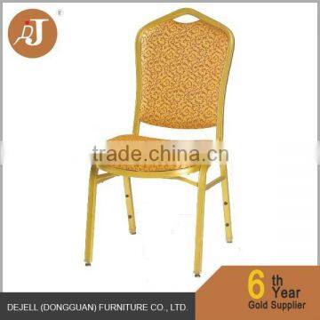 Gold concert hall chair