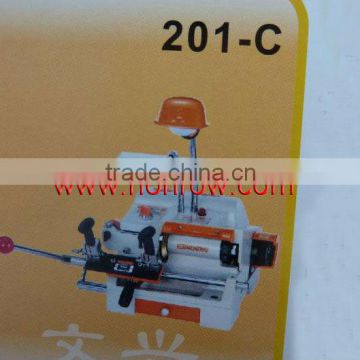 High Quality Model 201-C WenXing key cutting machine with external cutter,key cutter,locksmith tools