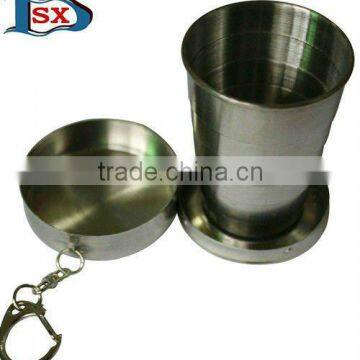 Customized Stainless Steel Folding Cup for Promotion