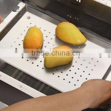 Best Kitchen Sink Band HOUSESTAR 2015 Top Selling 304 Stainless Steel Kitchen Sink Colander Stainless Steel Gird for Sale photo-6