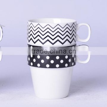 11oz Ceramic stackable mug